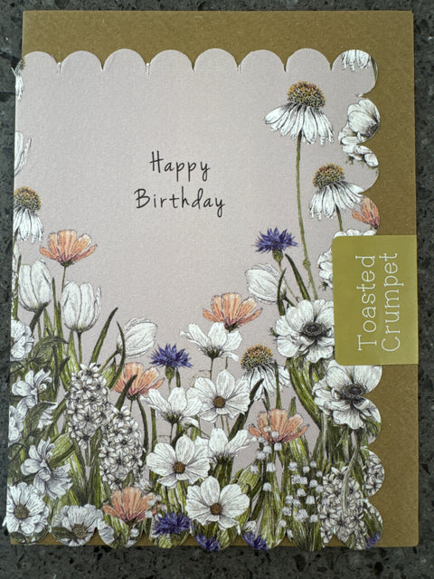 Toasted Crumpet Happy Birthday Card
