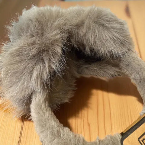 Jess And Lou Mink Unisex Fluffy Earmuffs