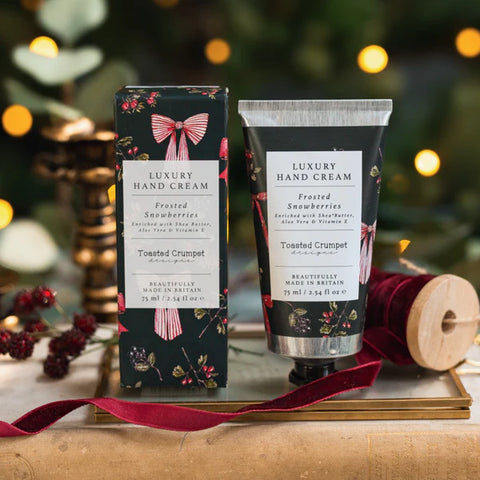 Toasted Crumpet Frosted Snowberries Luxury Hand Cream