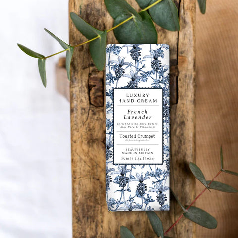 Toasted Crumpet French Lavender Luxury Hand Cream 75ml
