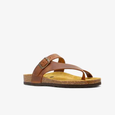 Plakton 185446 Battle Roble 225 X Womens Casual Comfort Leather Sandals