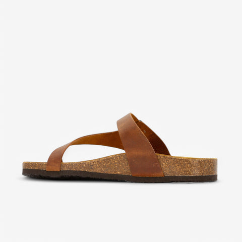 Plakton 185446 Battle Roble 225 X Womens Casual Comfort Leather Sandals