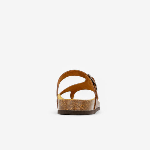 Plakton 185446 Battle Roble 225 X Womens Casual Comfort Leather Sandals