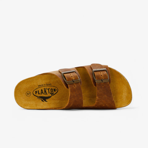 Plakton 180010 Beta Roble Leather Womens Casual Stylish Open Toe Sandals