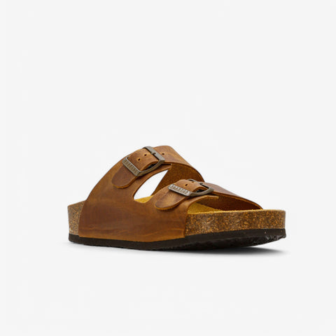 Plakton 180010 Beta Roble Leather Womens Casual Stylish Open Toe Sandals