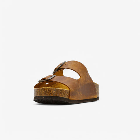 Plakton 180010 Beta Roble Leather Womens Casual Stylish Open Toe Sandals