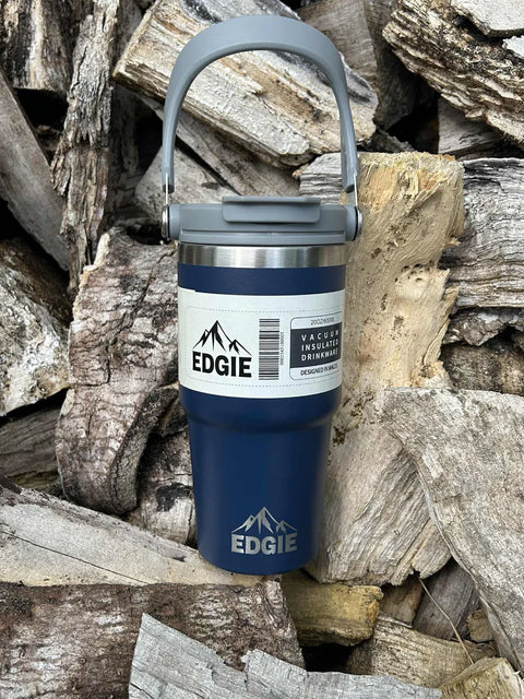 Edgie The Busy One Navy Vacuum Bottle