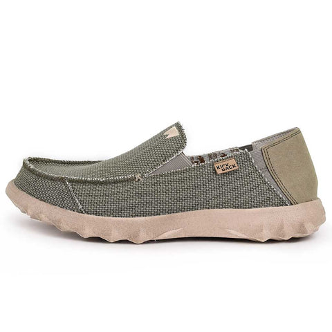 KickBack Couch Classic Vibe Mens Khaki Heavy Canvas Shoes