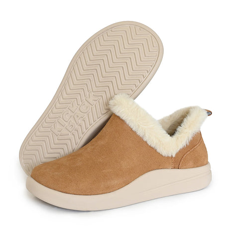 KickBack Scandie Bootie Tan Womens Slip On Boots