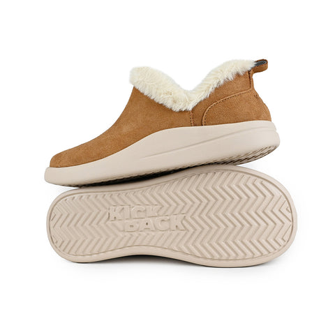 KickBack Scandie Bootie Tan Womens Slip On Boots
