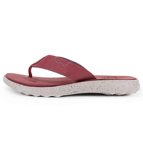 KickBack Koloa Red Taupe Mesh Mens Womens Unisex Flip Flops