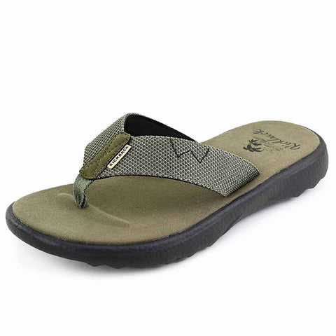 KickBack Koloa Khaki Black Mesh Mens Flip Flops
