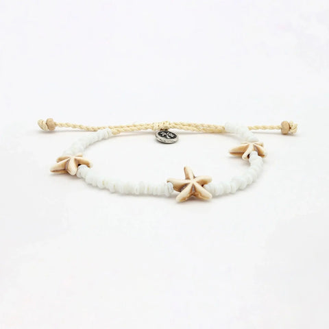 Pineapple Island KALGB-002 White Tidepool Starfish Bracelet