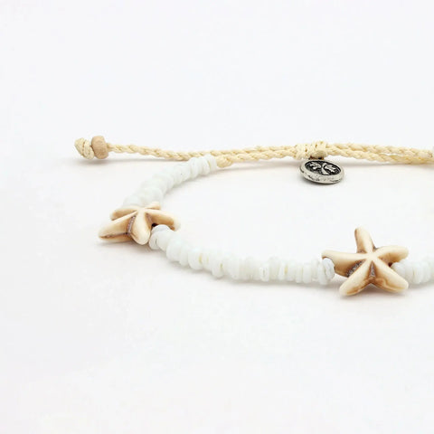Pineapple Island KALGB-002 White Tidepool Starfish Bracelet