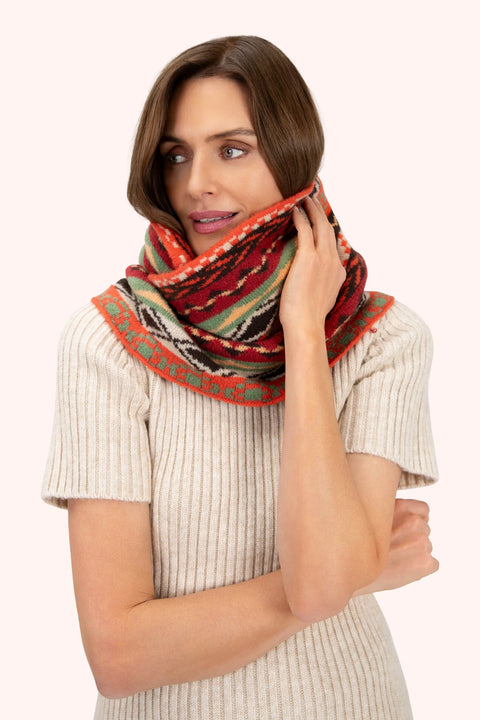 Powder Kayla Fair Isle Snood KAY 1