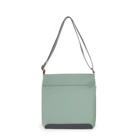 Roka Kennington B Medium Frost Recycled Canvas Cross Body Bag