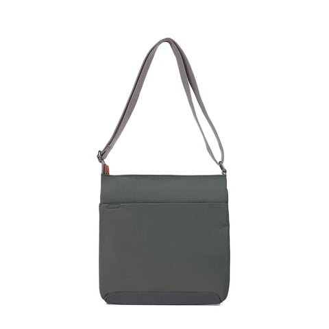 Roka Kennington B Medium Thyme Recycled Canvas Cross Body Bag