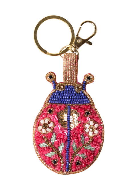 Powder Ladybird Keyring