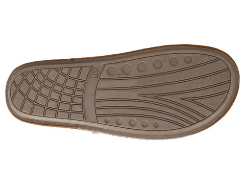 Sleepers LS200TS Rachel Dark Tan Womens Faux Suede Casual Comfort Slipper