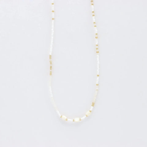 Pineapple Island MNP005 Pasir Mother of Pearl Golden Hour Necklace