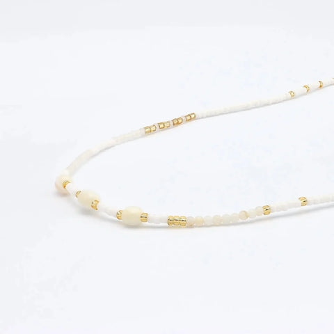 Pineapple Island MNP005 Pasir Mother of Pearl Golden Hour Necklace