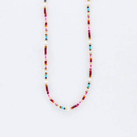 Pineapple Island  MNP008 Merah Dainty Endless Summer Necklace