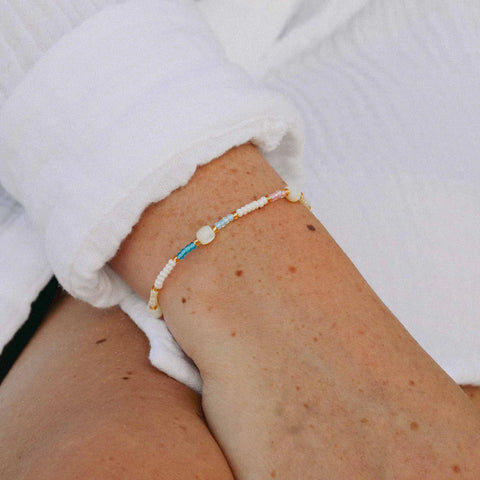Pineapple Island MONP 009 Horison Golden Hour Beaded Bracelet