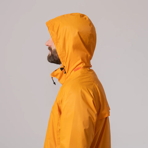 Mac in a Sac Origin 2 Soft Orange Unisex Lightweight Waterproof Packable Jacket