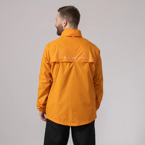 Mac in a Sac Origin 2 Soft Orange Unisex Lightweight Waterproof Packable Jacket