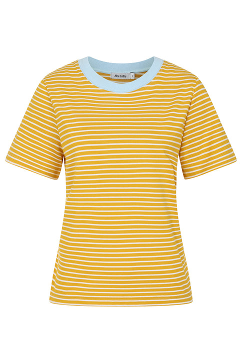 Alice Collins Miley T Shirt Sky/Butter