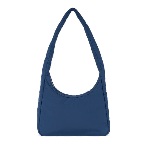 Roka Belsize Midnight Taslon Puffy Shoulder Bag