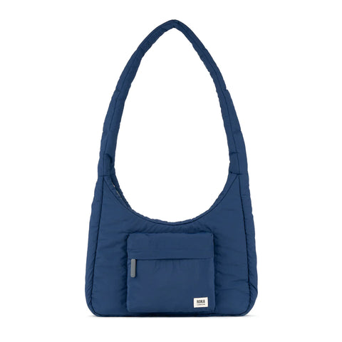 Roka Belsize Midnight Taslon Puffy Shoulder Bag