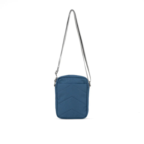 Roka Bond Deep Blue Recycled Canvas Crossbody Bag