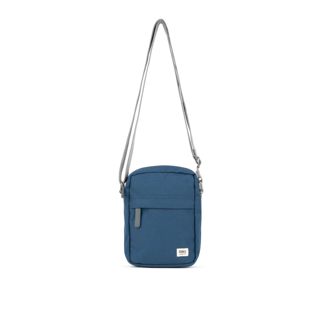 Adeep Roka Baltimore Roka Bond Deep Blue Recycled Canvas Crossbody Bag – Shoe Centre & CO