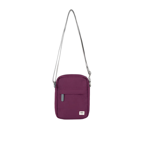 Roka Bond Cherry Lacquer Recycled Canvas Crossbody Bag