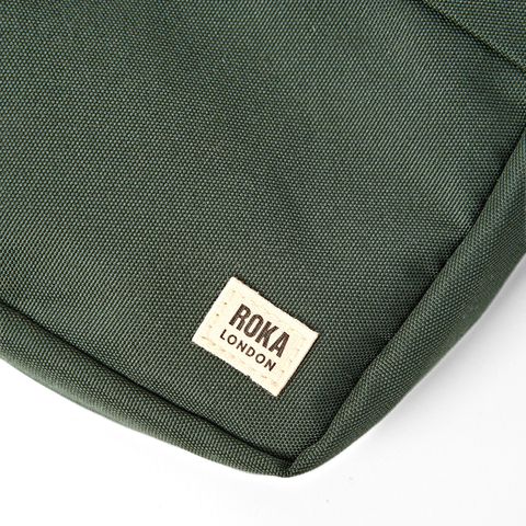 Roka Bond Thunderstorm Recycled Canvas Crossbody Bag