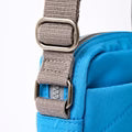 Roka Bond Malibu Blue Recycled Canvas Crossbody Bag