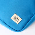 Roka Bond Malibu Blue Recycled Canvas Crossbody Bag