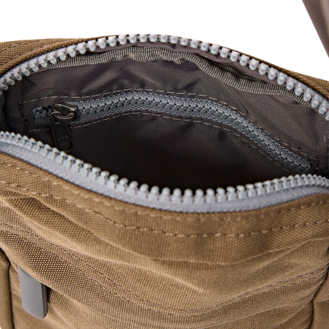 Roka Bond Sea Spray Recycled Canvas Crossbody Bag
