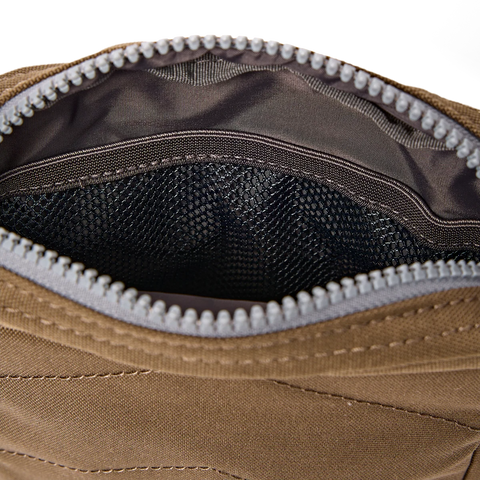 Roka Bond Sea Spray Recycled Canvas Crossbody Bag