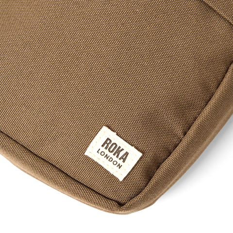 Roka Bond Sea Spray Recycled Canvas Crossbody Bag