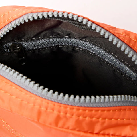 Roka Bond Tangerine Recycled Canvas Crossbody Bag