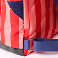 Roka Canfield B Small Circus Print Recycled Nylon Roll-top Backpack