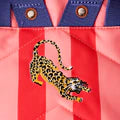Roka Canfield B Small Circus Print Recycled Nylon Roll-top Backpack