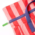 Roka Canfield B Small Circus Print Recycled Nylon Roll-top Backpack