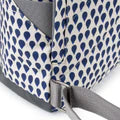 Roka Canfield B Medium Denim Rain Recycled Nylon Roll-top Backpack