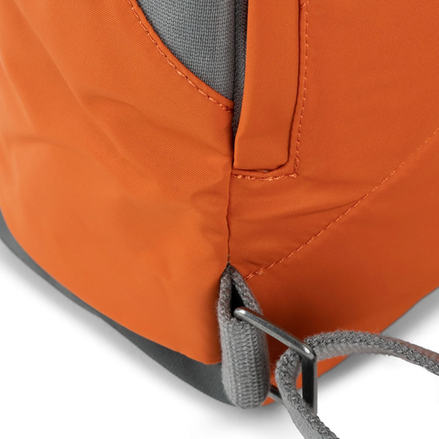 Roka Canfield B Medium Burnt Orange Recycled Nylon Roll-top Backpack
