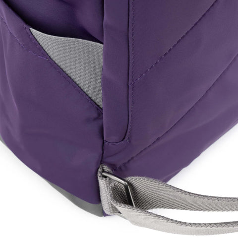 Roka Canfield B Small Majestic Purple Recycled Nylon Roll-top Backpack