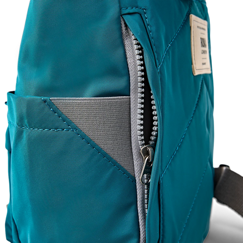 Roka Canfield B Small North Sea Recycled Nylon Roll-top Backpack