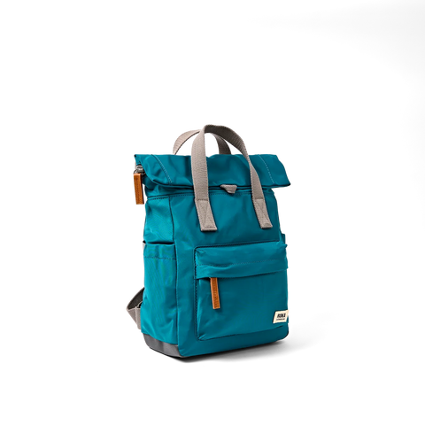 Roka Canfield B Small North Sea Recycled Nylon Roll-top Backpack